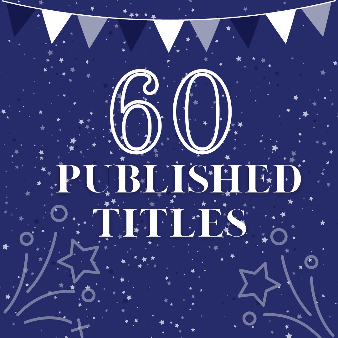 We published our 60th title this month!!! I continue to be in awe of the CamCat team and all that we have accomplished in such a short period of time as a publisher. Here's to many more published titles🎉