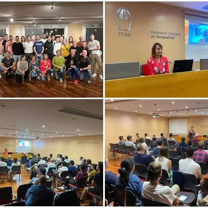FCBQ: formación sobre #inteligenciaemocional, #coaching y #calidadelfeedback
Gracias por la confianza. 2 sesiones presenciales de 4h impartidas ante más de 30 técnicos arbitrales, árbitros y auxiliares de mesa participantes en la XI edición del Curso de Profesor de Reglas.