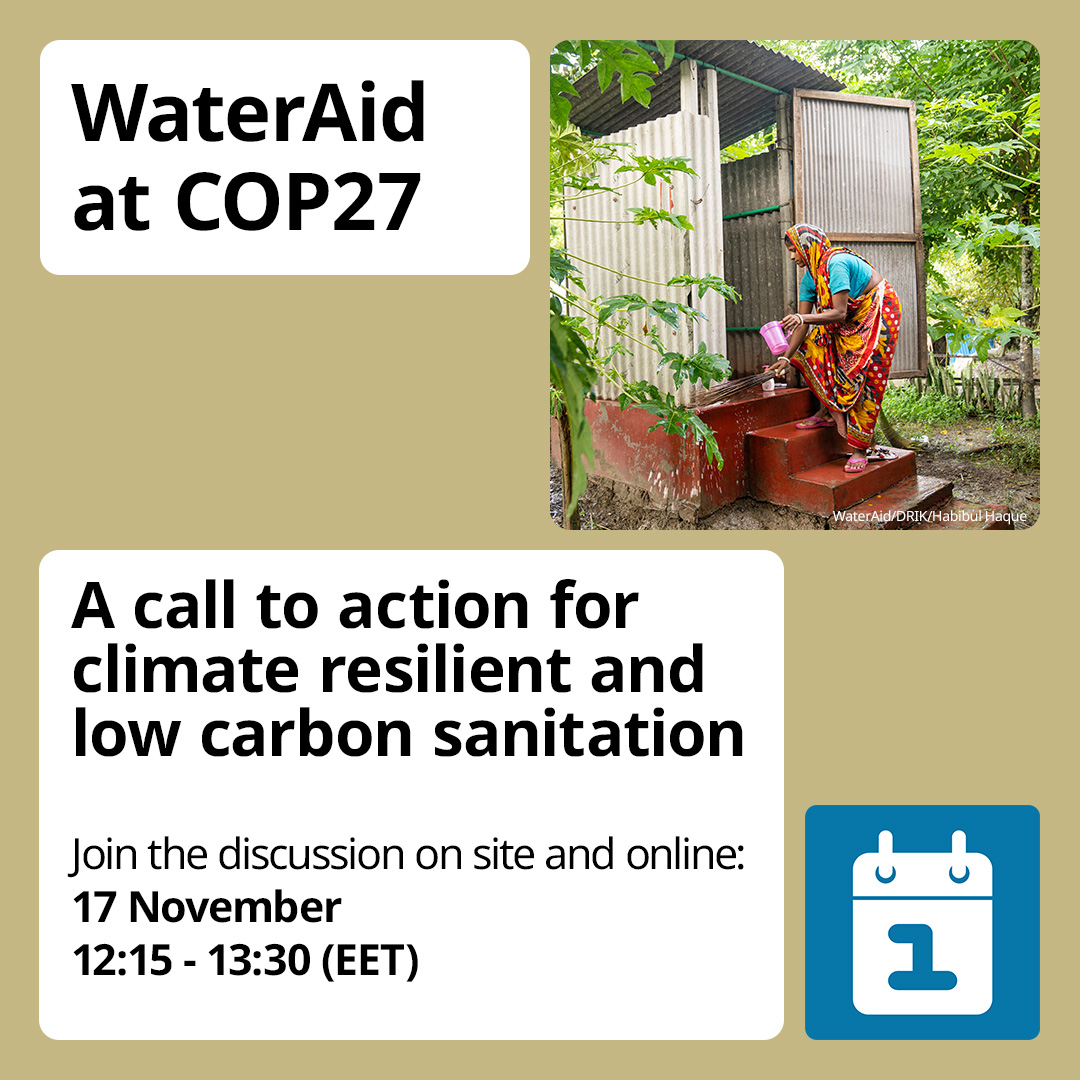 WaterAid tweet media