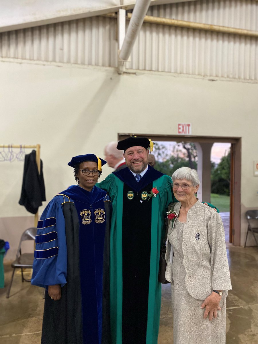 iirpgradschool's tweet photo. Last week, IIRP Provost Craig W. Adamson, Ph.D., served as the joint Commencement guest speaker for @Catholicedja and @smumn - Jamaica for B.Ed.and M.Ed. degrees. Joining him was Sister Una O’Conner, CCM Founder, &amp; Dianna Davis-Smith, M.B.A., Ph.D., CCM President &amp; IIRP partner. https://t.co/jyzaKbexOG