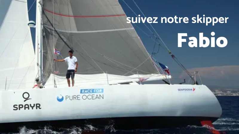 📆 J-3 avant le départ de la Route du Rhum 2022

⛵️ Spayr est fier d’accompagner Fabio et Bella Donna - Race for Pure Ocean pour cette traversée de l’Atlantique de St Malo jusqu’à Pointe-à-Pitre

💪 Tous avec lui ! 

#sponsor #routedurhum #sport #voile