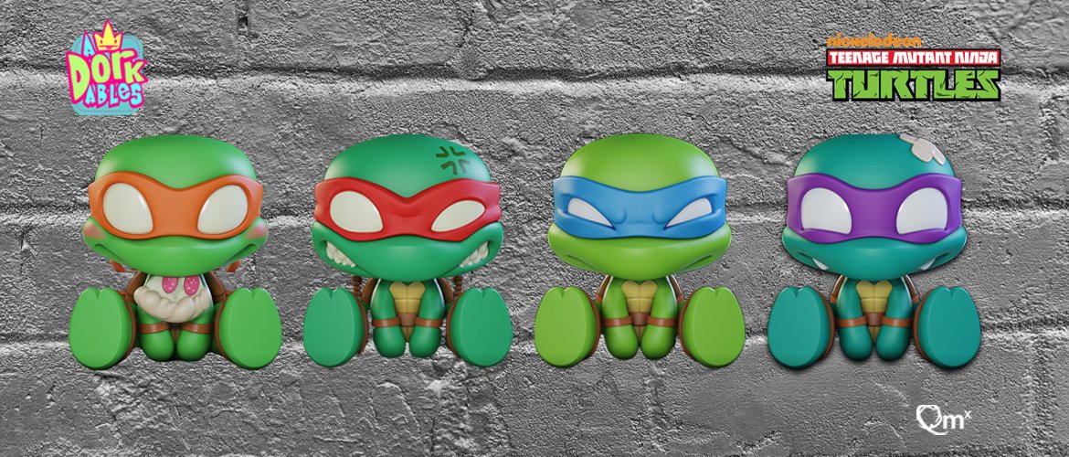 QMxInsider's tweet photo. Wishing our followers a TMNT-tastic Thursday! How awesome are these new #Adorkables figures? 

#TeenageMutantNinjaTurtles #TMNT #TMNTCollector #TMNTCollectibles #TMNTCollections https://t.co/gX8qYx6VyS