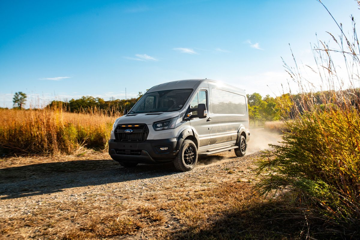 TFLtruck's tweet photo. If you're looking for a more out-of-the-box #vanlife experience, the 2023 #Ford #Transit Trail may just be a contender. Here are the details! #transittrail
https://t.co/GIMXW90R33 https://t.co/yMLddVv1Nn