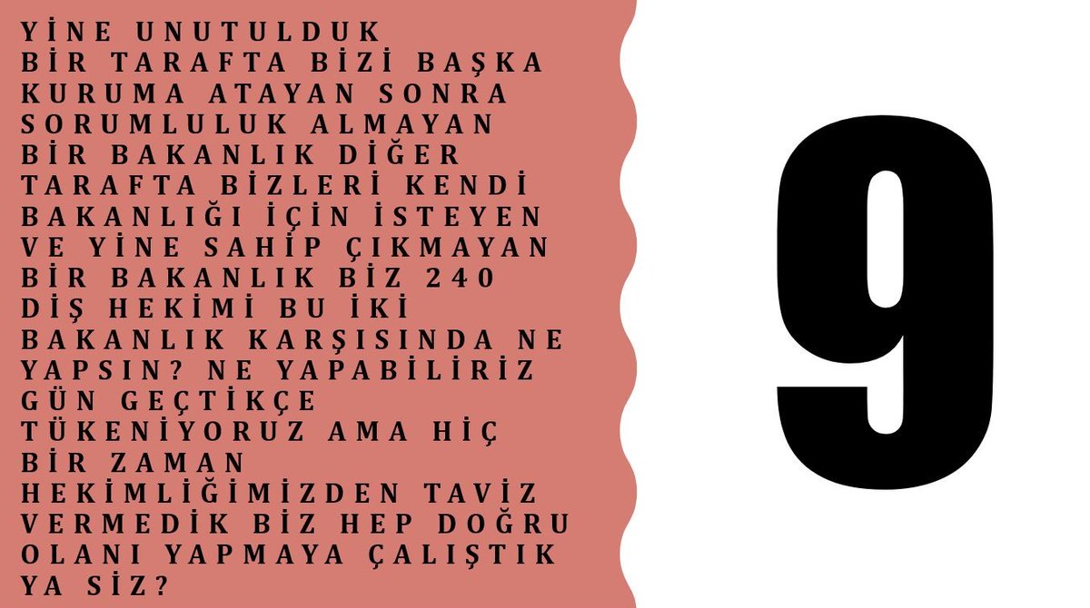Murcit's tweet photo. Aylardır Eşit Maaş için sesimizi duyurmaya çalışıyoruz
#CteDişhekiminiArtıkDuyun

Sayın Cumhurbaşkanım @RTErdogan
Sayın Bakanm @NureddinNebati @bybekirbozdag @drfahrettinkoca @AvOzlemZengin @mahmutgurcan @zekeriyabirkan @YakupMogul @cbsbb @senelibrahim_ @mleventbulbul @yilmaztunc https://t.co/Ssw5VYpfFl