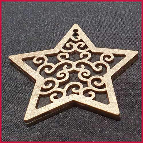 KenMidgleyCraft's tweet photo. More wooden layered Christmas decorations.  Available in Silver/Gold &amp; Rose Gold.  Filigree star design, on black back plate with face colour on rear of the ornament.  I have these available to order via FB, Direct message or my website https://t.co/qT1wwwuxYD https://t.co/Hciv7kvq8w