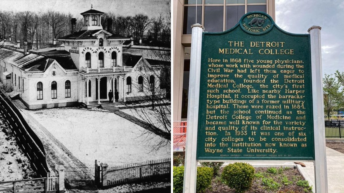 From 48 students to nearly 24,000 — Wayne State sure has changed since Prof. Samuel Duffield delivered the first lecture at Detroit Medical College on Tuesday, Nov. 3, 1868.

This historical marker honors the legacy that began that day, that we couldn't be more proud to continue.