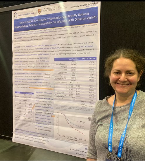 Real world effectiveness of covid vaccines in haemodialysis. 4 doses better than 3 to limit Omicron SARS-CoV-2. #ASN #KidneyWk <a href="/WallNadya/">Nadya Wall</a> <a href="/AlexRichter3/">Professor Alex Richter</a>