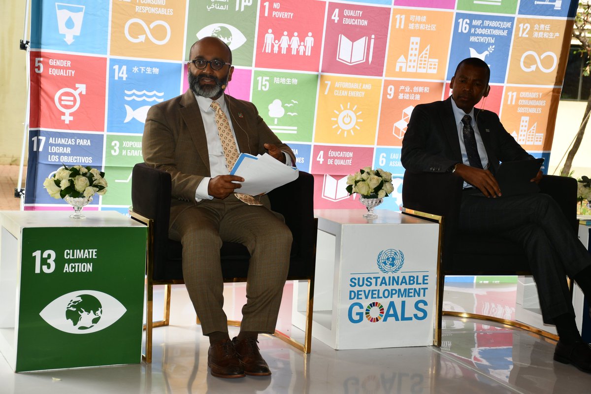 BaHorv's tweet photo. It’s my pleasure to be part of the dialogues with @Lemskwape, @ZiaChoudhury &amp; #UN development partners commemorating #UNDay2022 in 🇧🇼. This morning we had a remarkably rich exchange of ideas &amp; stressed the continued need to address climate change
#SDGs  
#UNDay2022  
#COP27 https://t.co/WK4BhellBH