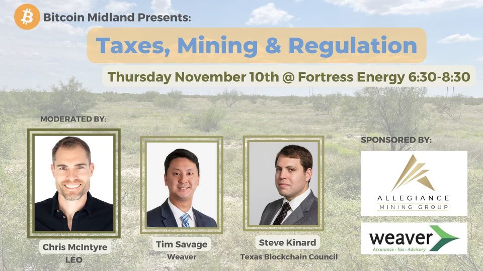 AMG_Bitcoin's tweet image. If you’re in Midland, Texas swing on by!