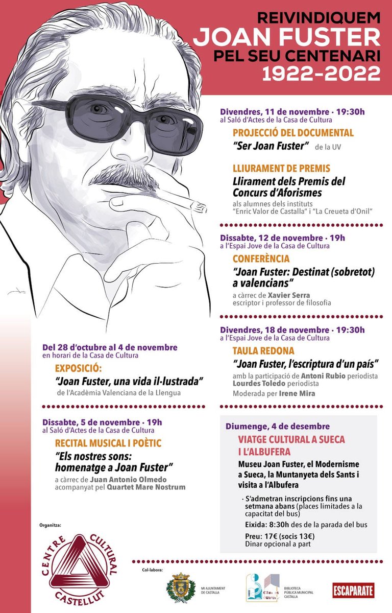CompanyStas's tweet photo. 7hV recital a Castalla/CCultural

8hV @crisjuanico
a Artà/teatre

2/4 de 9hN
~@GrupSau30 a Reus/tFortuny
~#AnnaFerrer a BCN/@tradicionarius

10hN
~#XarimAresté a Cornellà
~@Paula__Grande a Granollers/Nau B1
~#GermansLlorca a Godella/TCapitoli
~#AnnaAndreu a Guissona/Tdecal'Eril https://t.co/epjYB2ueBG