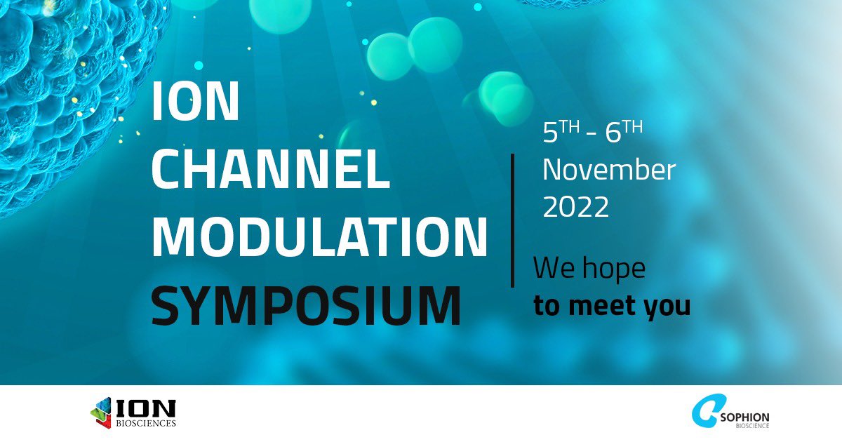 Heading to ICMS this weekend? Meet up with our team to learn about our novel solutions for identifying modulators of ion channels and more.

 sophion.com/icms-2022-usa/

#ICMS #Sophion #IonChannels #DrugDiscovery #Pharmacology