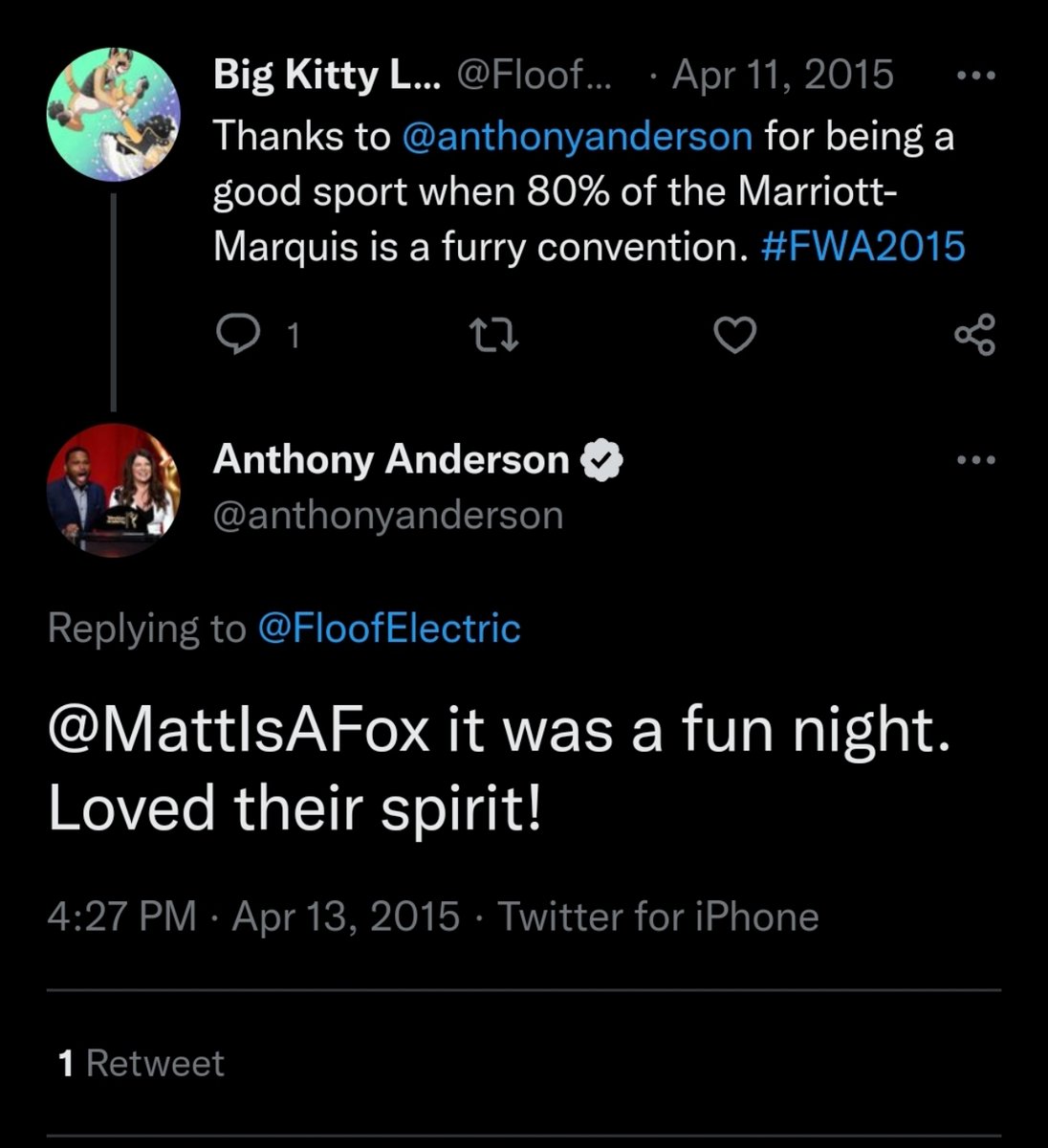FloofElectric's tweet photo. I feel like one of the few folks who remembers there was a BET event held the same weekend as FWA back in 2015. I have proof that it happened! Anyone else has photos from the event that can verify my claims, please reply! (And please don't harass anyone you might recognize!) https://t.co/6MBGXSu9Io
