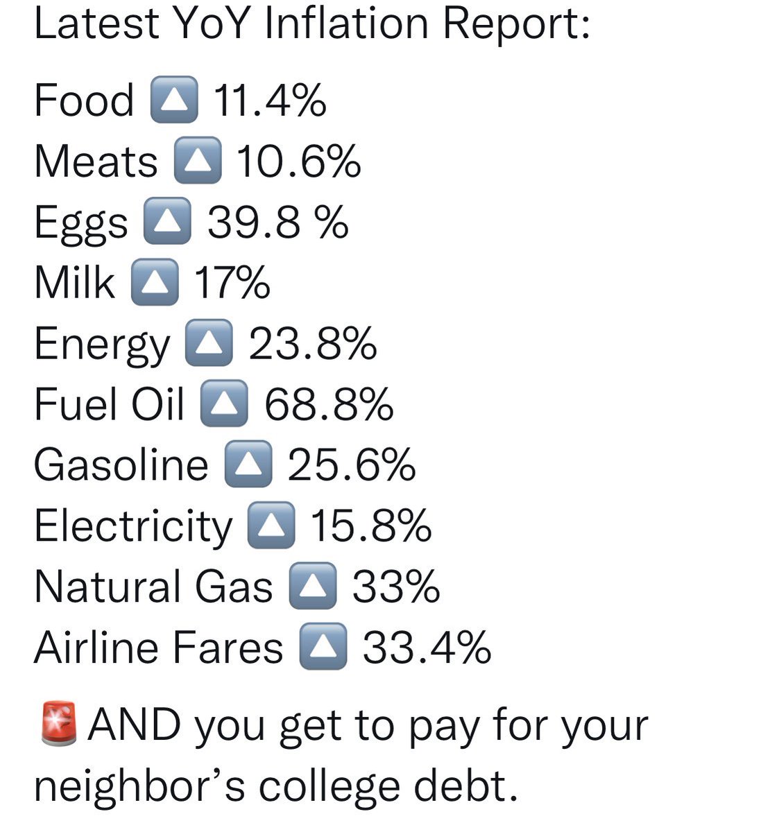 HeyBooBoo16's tweet photo. @POTUS People out here just trying to feed their families and put gas in their car to get to work and you’re talking about concert tickets? Who can afford concert tickets? 😵‍💫 https://t.co/5sKdszMdJO