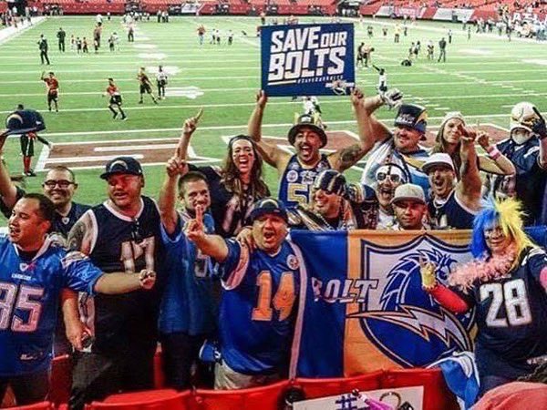 JonE_Boltpride's tweet photo. #BoltPride World Wide FAM⚡️LY is about our love for the #Chargers , #Family , #Respect , & #GreatTimes ⚡️⚡️⚡️ Here’s our #ThrowbackThursday taking it back to #Atlanta 🏈 #BoltPride4Life #ThunderAlley #SwoopThereItIs #FanUnity https://t.co/66ZkF0Fjfd