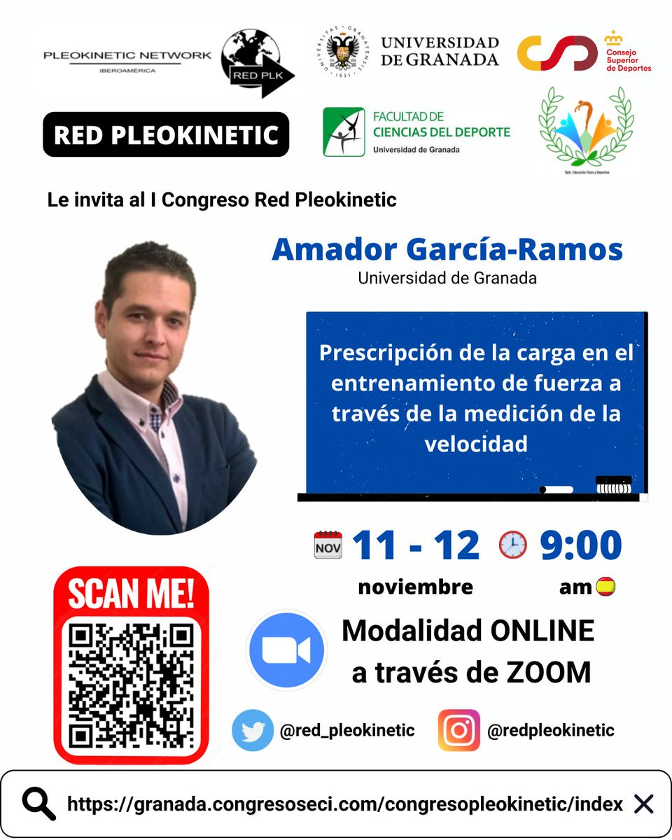 Red Pleokinetic 🇪🇸🇨🇱🇨🇴🇺🇾🇧🇷🇦🇷🇲🇽 (@red_pleokinetic) on Twitter photo Dr. Amador García-Ramos <a href="/amagr/">Amador García Ramos</a> en el congreso de la <a href="/red_pleokinetic/">Red Pleokinetic 🇪🇸🇨🇱🇨🇴🇺🇾🇧🇷🇦🇷🇲🇽</a> 🏋🏼♂️
👉🏽granada.congresoseci.com/congresopleoki… Dr. Amador García-Ramos <a href="/amagr/">Amador García Ramos</a> en el congreso de la <a href="/red_pleokinetic/">Red Pleokinetic 🇪🇸🇨🇱🇨🇴🇺🇾🇧🇷🇦🇷🇲🇽</a> 🏋🏼♂️
👉🏽granada.congresoseci.com/congresopleoki…