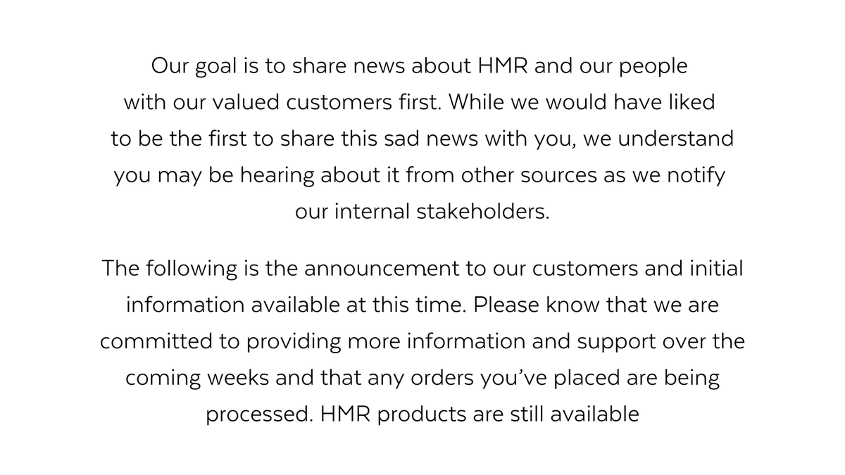 HMRprogram tweet picture