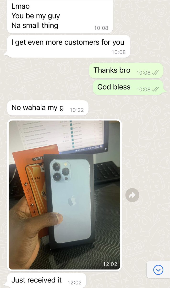HolixGadgets's tweet photo. Keep the reviews coming,your satisfaction is our priority#God bless🙏 https://t.co/724VMF3q18