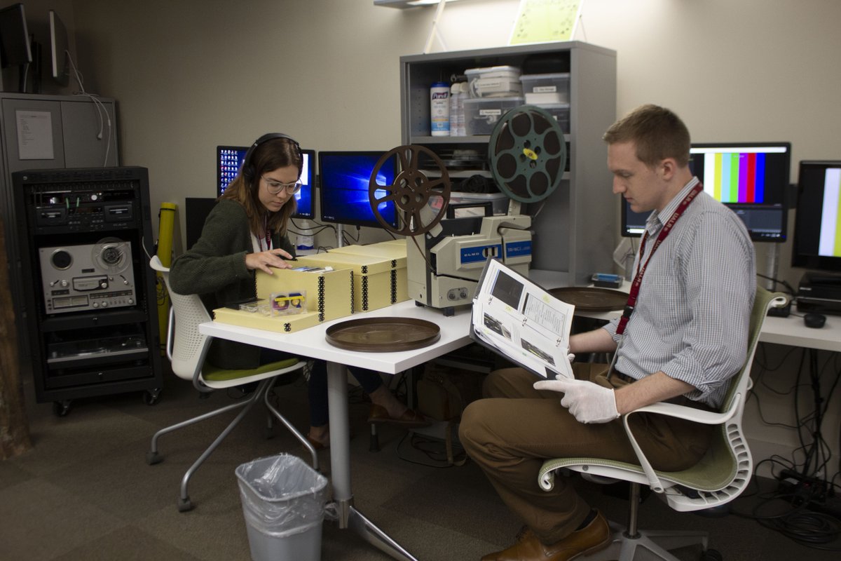 UALRCAHC's tweet photo. In honor of #WorldDigitalPreservationDay, #CAHC houses one of Arkansas's first digital services labs, digitizing photographs, reel-to-reels, VHS, and many other formats! Check out https://t.co/qz3xOBgCy8 to view #CAHC and @CALSRobertsLib materials. #WDPD22 https://t.co/EUPf8d3uZt