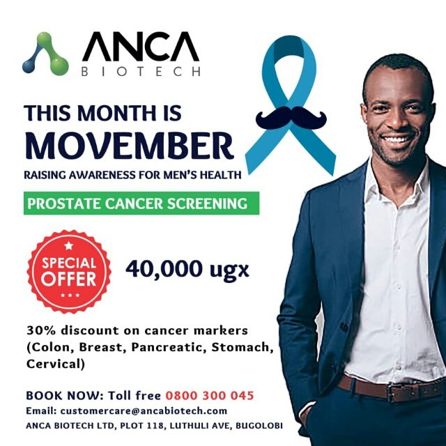 AncaBiotech's tweet photo. Listen up men! This one’s for US 

It’s No-Shave November, also known as “Movember”, a time each year when many men put the razor away for a month in an effort to increase awareness and start conversations about men’s health issues. https://t.co/2flsqy9Jya