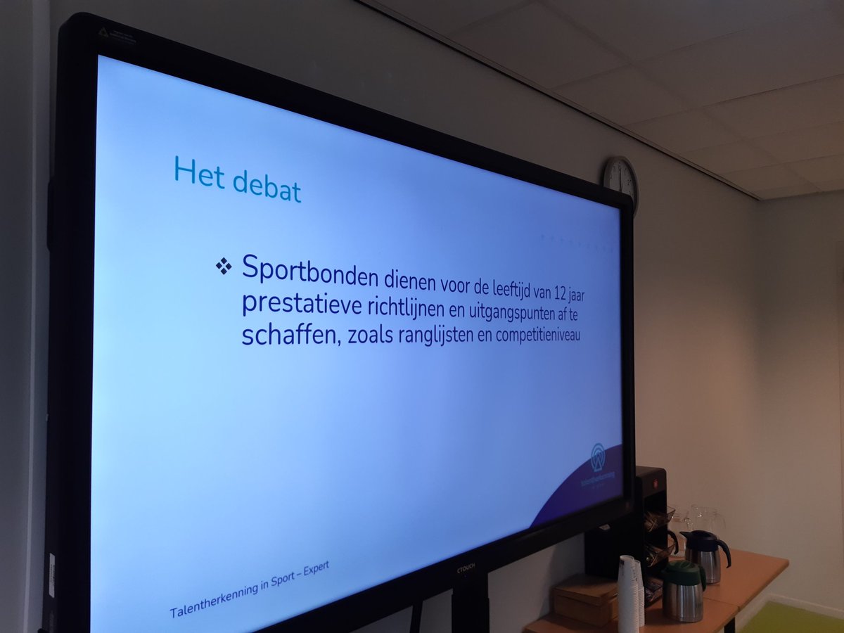 Dag 2 expert opleiding talentherkenning in sport. Mooie discussies over effectiviteit van talentherkenning systemen samen met  <a href="/HarmZeinstra/">Harm Zeinstra</a> #talentherkenninginsport.nl