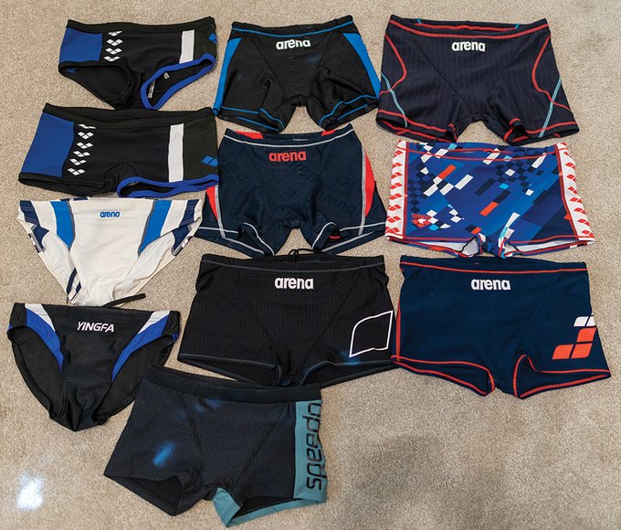 My collection of Japanese suits. https://t.co/rQ6yUAPSe3<a href="/tag/speedos"class="tags"><span>#speedos</span></a>