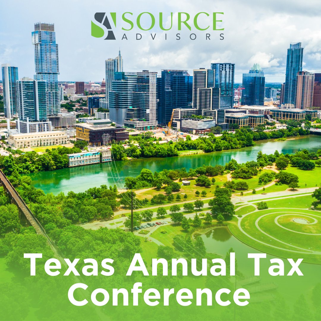 Hands up if you're attending the Texas Annual Tax Conference ✋🏻

#taxconference #texasannualtaxconference #texastaxevent #taxevent #cpa #accounting #sourceadvisors #taxprofessionals