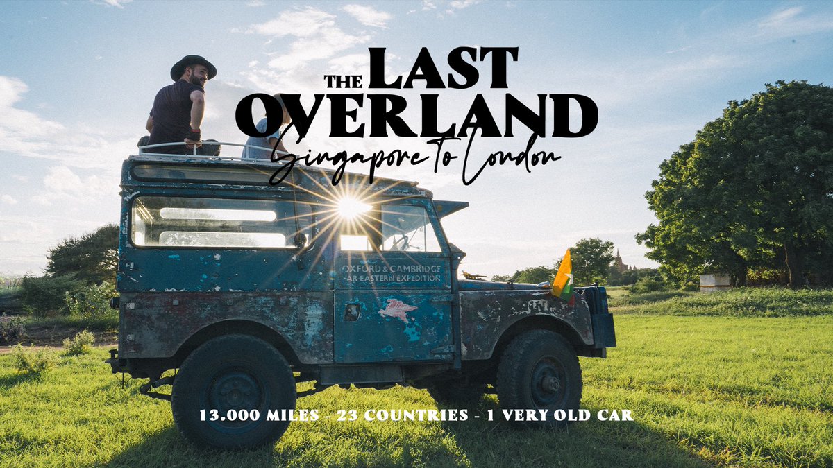 Who’s coming to @cntraveller Luxury Travel Fair tomorrow?

I’ll be on the stage at 1100 talking all about my new @channel4 series and book - @thelastoverland - with my old mate and veteran globetrotter @AshBhardwaj, come say hi! 

#luxurytravelfair