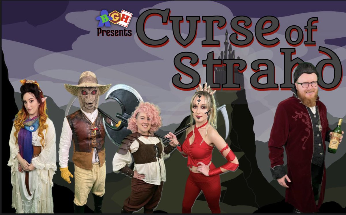 BGHontwitch's tweet photo. Our special #Halloween chapter of our #CurseofStrahd campaign is live on our YouTube! Go check it out if you missed it!! 

Curse of Strahd: Chapter 7
https://t.co/Erv4KkeqOR

#tabletop #DnD #ttrpg #rpg #realplay #actualplay #liveplay https://t.co/IenBYQ0G2c