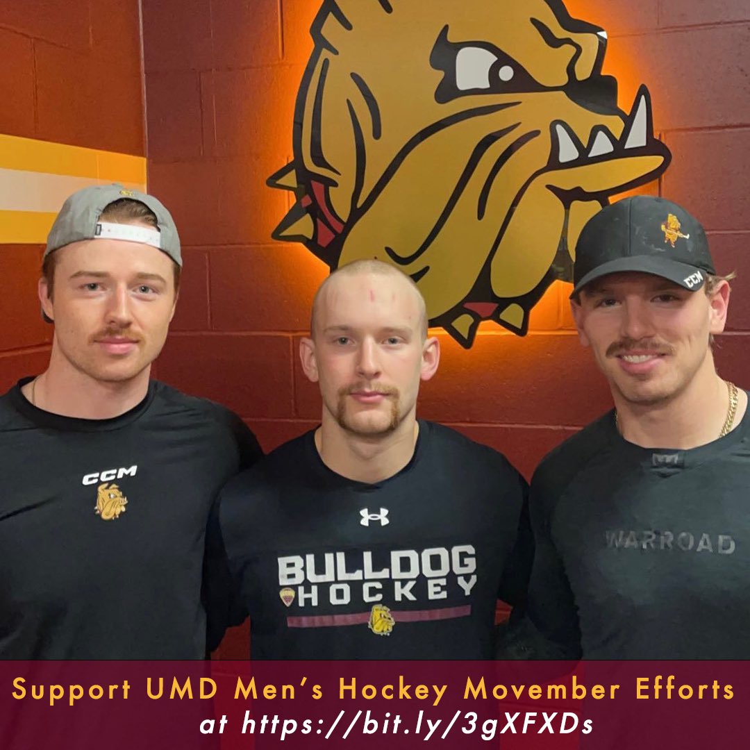 The Mo-Bros are back!

Help support the Mo-Bros raise money for Movember. Use
the link provided to go to the 2022 Mo Space.

#BulldogCountry
