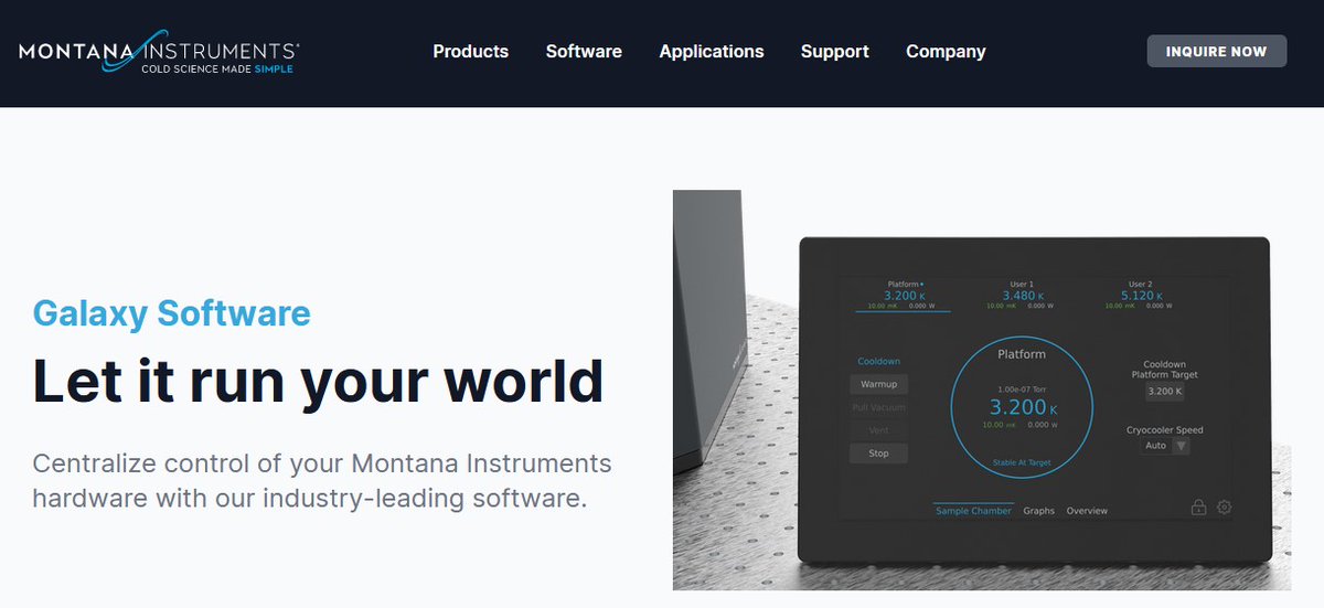 MTInstruments's tweet photo. MI hardware integrates into our Galaxy software architecture. Users can expand equipment setup with flexibility to change configurations with the flip of a toggle button, concentrating focus more on science and discovery than gear. https://t.co/6pPNK7P8rm #ColdScienceMadeSimple https://t.co/aZeQBwj8cz