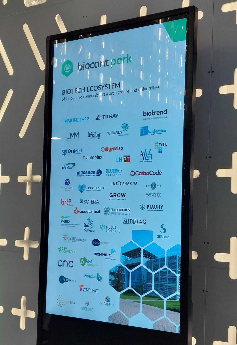 📌 <a href="/BiocantPark/">BIOCANT</a> is now in the EIT Investors Forum at Pavilhão de Portugal.

🤝 Meet <a href="/jpneto/">Jó'Pê</a> and discover more about the <a href="/BiocantPark/">BIOCANT</a> Ecosystem, CBR Genomics and <a href="/ExogenusT/">ExogenusTherapeutics</a> .

#biocant #cbrgenomics #exogenustherapeutics #innovation
#BioTech  #websummit