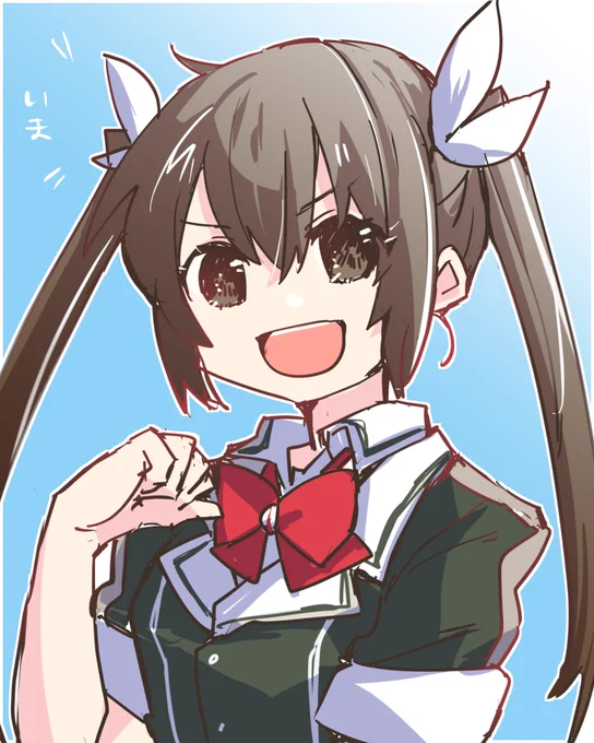 艦これアニメ、利根姉さまが拝めたので神 