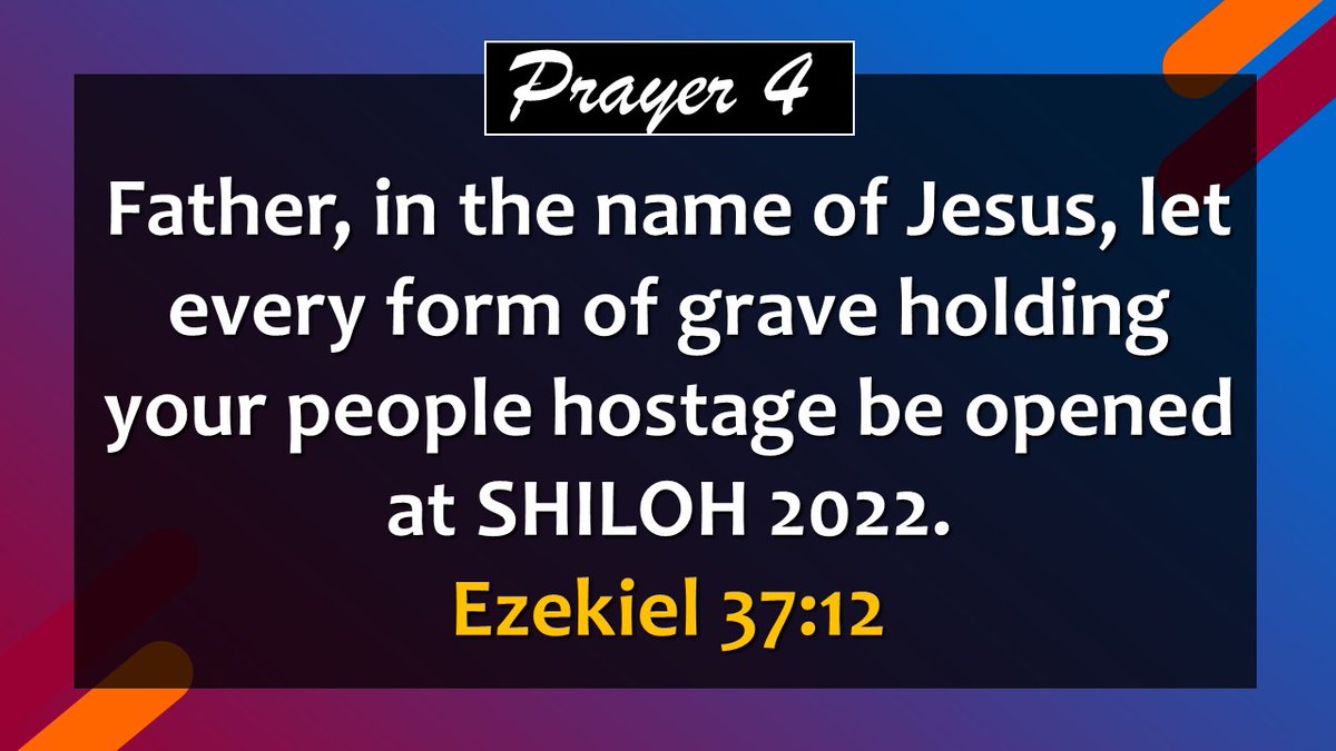 winnersdurumi's tweet photo. PRAYER 4 - Ezekiel 37:12
#WinnersDurumi
#LivingFaithChurchAbuja
#WeekOfSpiritualEmphasisDay2
#SancitficationSecuresDestinyAndEternity https://t.co/goZxkcSZ0Y