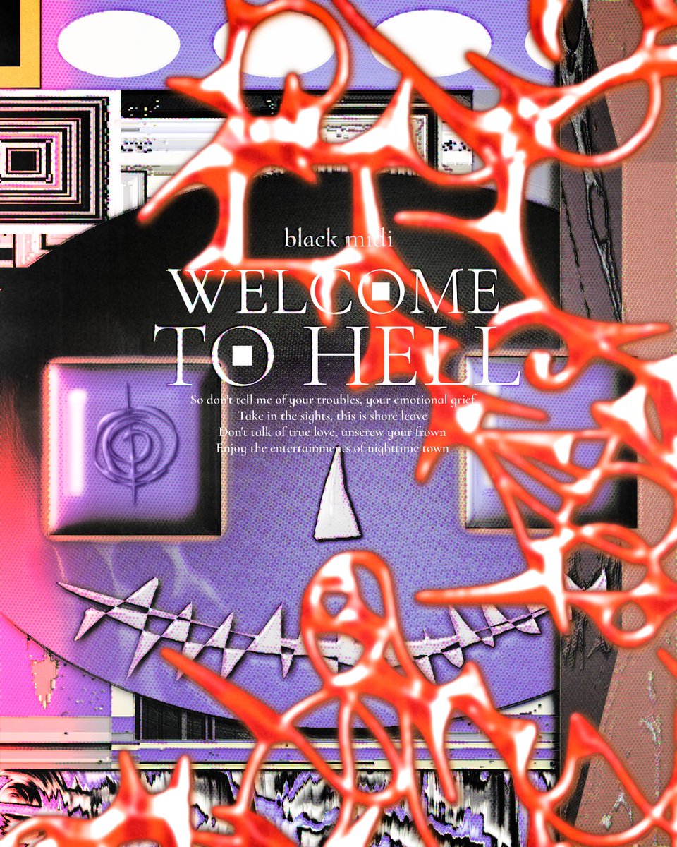 Black midi - Welcome to hell 
🎃🦷instagram.com/p/CkgRt-SOSLt/…