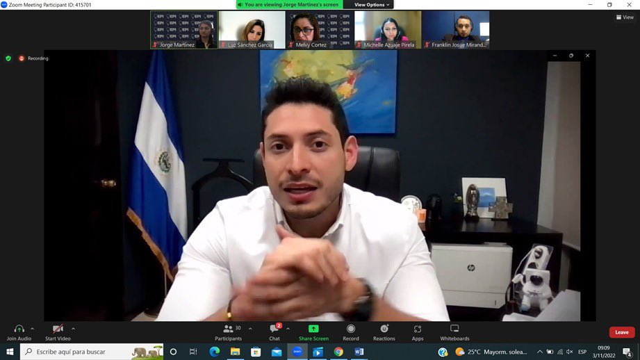 SvLizama's tweet image. Lanzamiento de nuestro Programa de Capacidades para el Sector Tecnológico donde se vincularán las Nuevas Tecnologías con la PI, curso abierto organizado con el apoyo de la Academia de la @WIPO @CNRSV @c_trigueros #EPISV #CATI