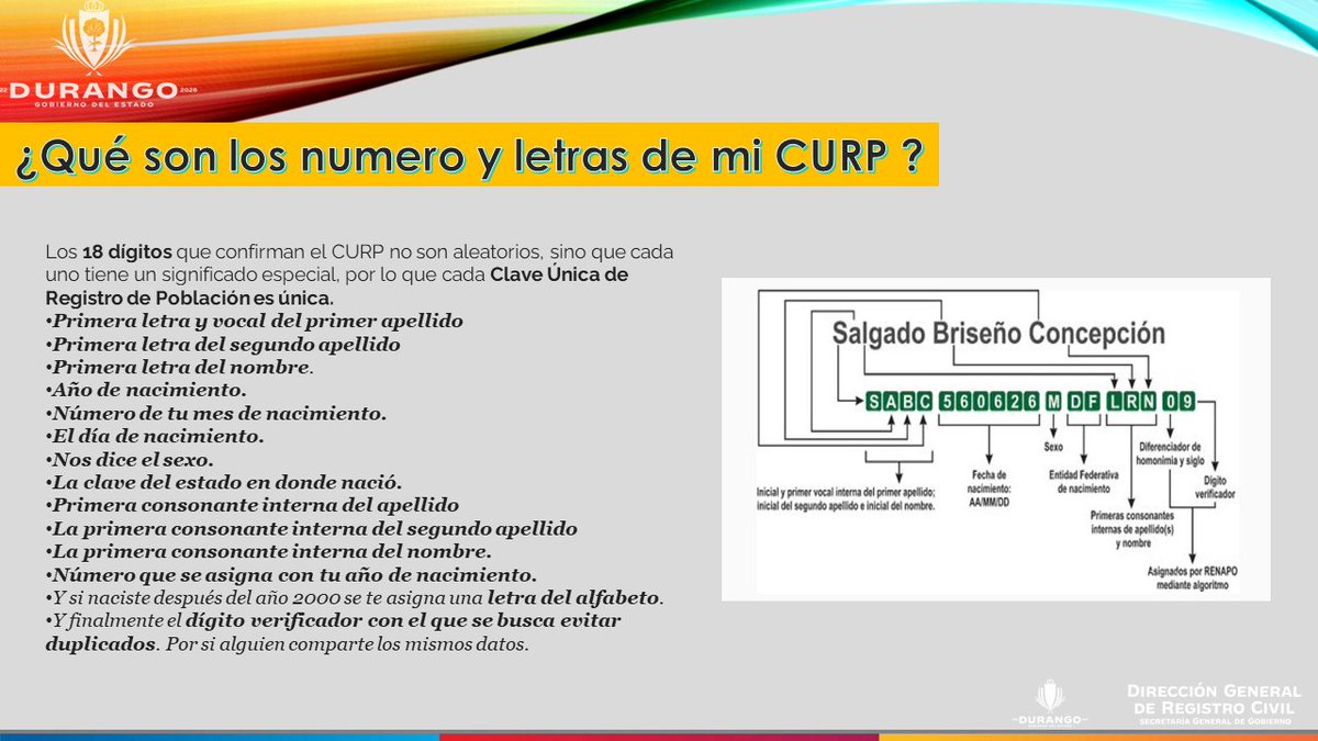 DGRCDurango's tweet photo. Sabes tu ¿que es la CURP y para que sirve? https://t.co/IvNU9hfHrz