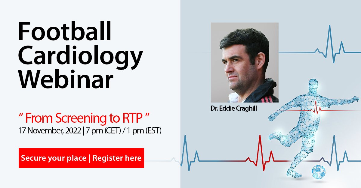 Dr. Eddie Craghill offers insight into how to coordinate a safe and enjoyable cardiac screening program in an elite setting. Female specific components are addressed as well as challenges which can arise. Visit bit.ly/3gNr9r8 to secure your place! #MadeForLife