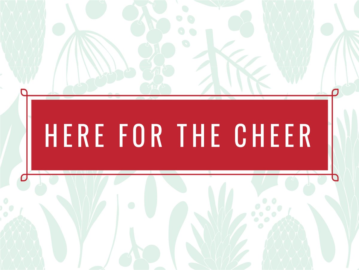 This season, you gotta be HERE for the CHEER and HERE for the SAVINGS! 📣 Text CHEER to 571-576-2999 to receive an exclusive offer each week throughout the holiday season like free apps, discounts &amp; MORE, kicking off November 7! 📣