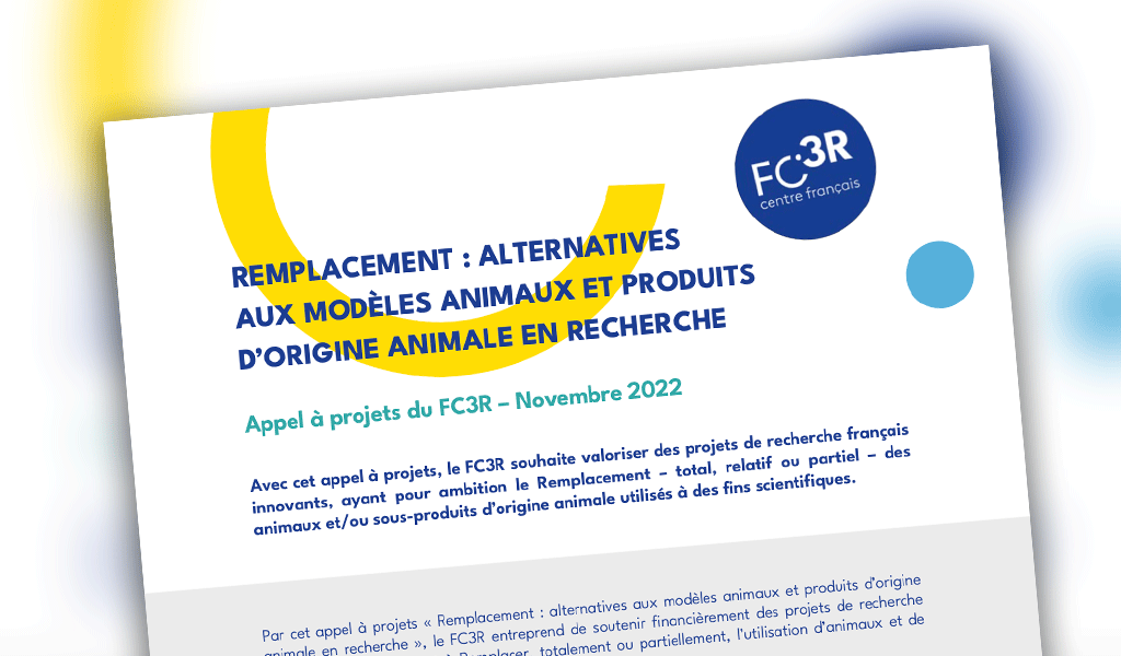 GIRCOR's tweet photo. 📣☝️ Appel à projets #FC3R pour toute initiative pour le remplacement, total, relatif ou partiel, des animaux et/ou sous-produits d’origine animale utilisés à des fins scientifiques
📆 avant le 30 novembre 2022
💲jusqu’à 50 000 euros par projet
➡️ https://t.co/QQqVGG91FP https://t.co/PUPrwbTQEJ