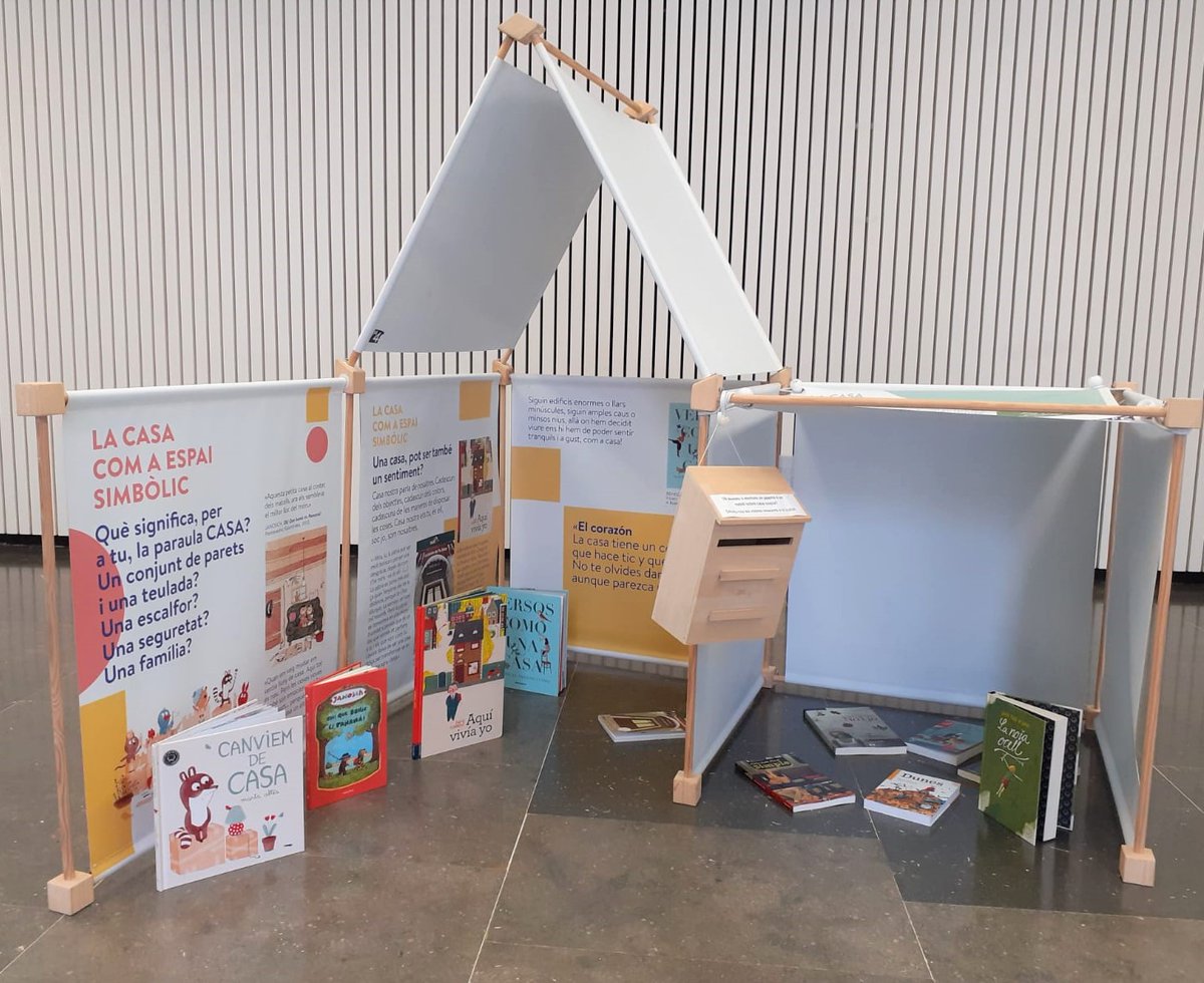 🏡 Arriba a la <a href="/BiblioSolsona/">Biblioteca Solsona</a> una exposició interactiva per reflexionar sobre el concepte “casa”

🗓️ La instal·lació, creada pel Clijcat i adreçada a infants i joves fins a 16 anys, es pot visitar fins a final d’any 

ℹ️👉 bit.ly/3U5mXBC
#Solsona #Clijcat #LIJ