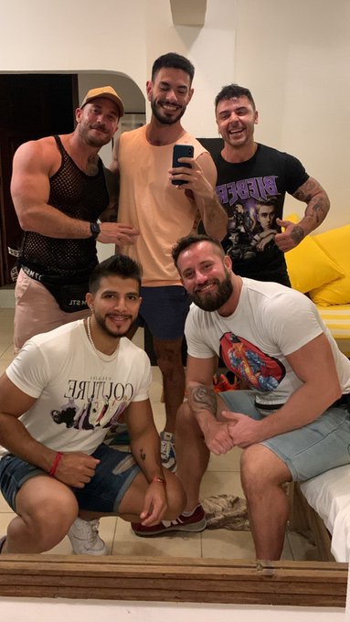 Sexy roommates 😈🔥  @thepapixtrong10 @thebeardx @rudygram @jerrytoriz  Thanks @LucasEnt @MichaelLucasNYC<a class="tags" target="_blank" title="On Twitter" href="/?out=eyJ0eXAiOiJKV1QiLCJhbGciOiJIUzUxMiJ9.eyJpYXQiOjE3MjAxOTE4OTMsImlzcyI6InR3cG9ybnN0YXJzLmNvbSIsIm5iZiI6MTcyMDE5MTg5MywiZXhwIjoxNzUxNzI3ODkzLCJyZWRpcmVjdF91cmwiOiJodHRwczovL3R3aXR0ZXIuY29tL3RoZXBhcGl4dHJvbmcxMCJ9.W1N1M9DxCFBZpZOF1IhgmXQm0Zo-2elRjJwAZbf-iEfTAVyVWov8oHbqIA6kCDnVCE2pRPDlm6oS96yW9gxI8g">@thepapixtrong10</a><a class="tags" href="/tag/thebeardx">@thebeardx</a><a href="/tag/jj"class="tags"><span>#jj</span></a>