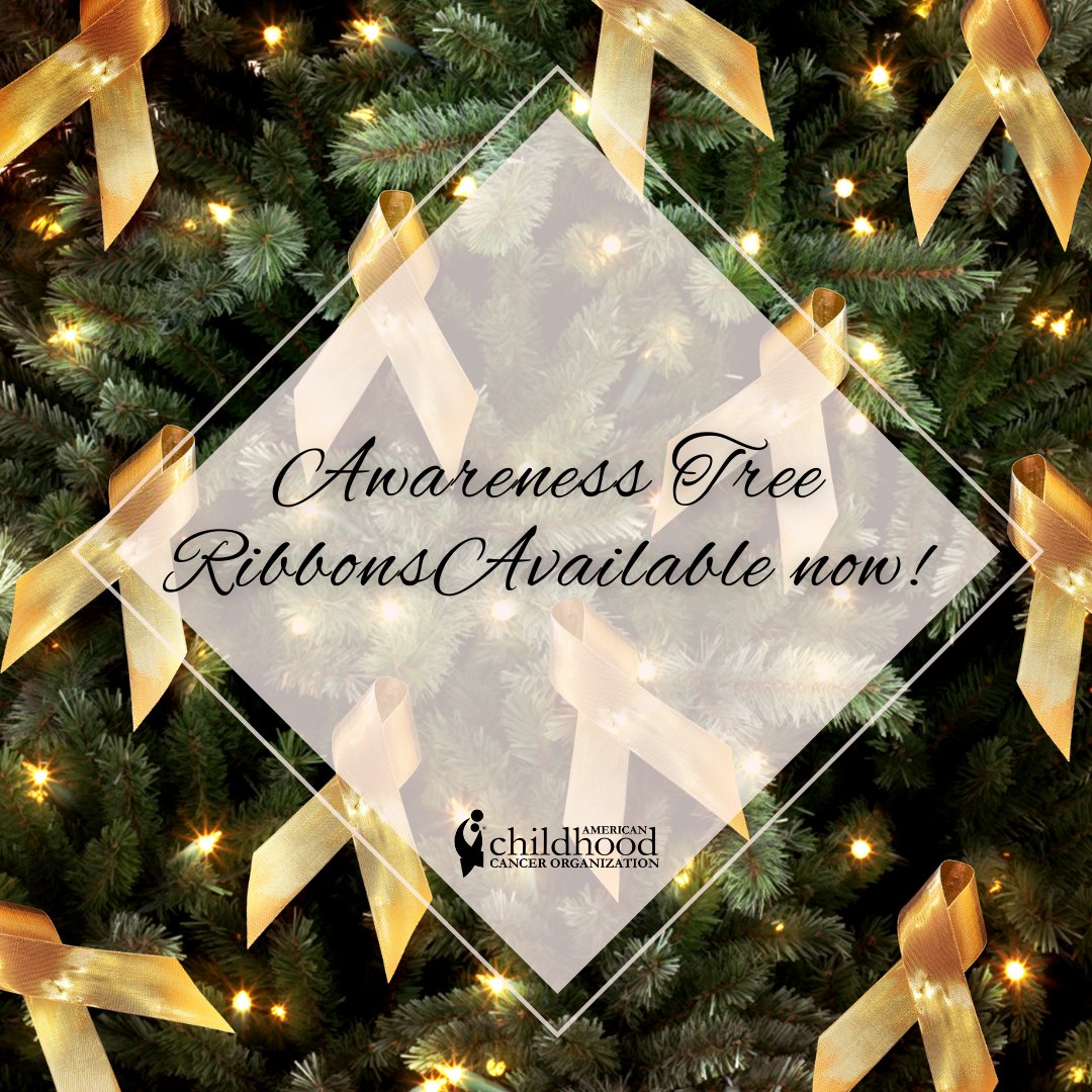 accorg's tweet photo. Don't miss the 2022 National Childhood Cancer Awareness Tree! Our ribbon sale is open now through December 11th! 

Get your virtual ribbon and in return you'll receive a physical ribbon in the mail!

Learn more: https://t.co/VqbIlK7CeF

#awareness #gogoldwithacco https://t.co/e2vEKPwJfH
