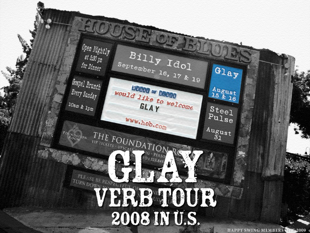 けいこ / Keiko on Twitter "昔の仕事の資料探してたら「GLAY VERB TOUR 2008 IN U.S.」のときの