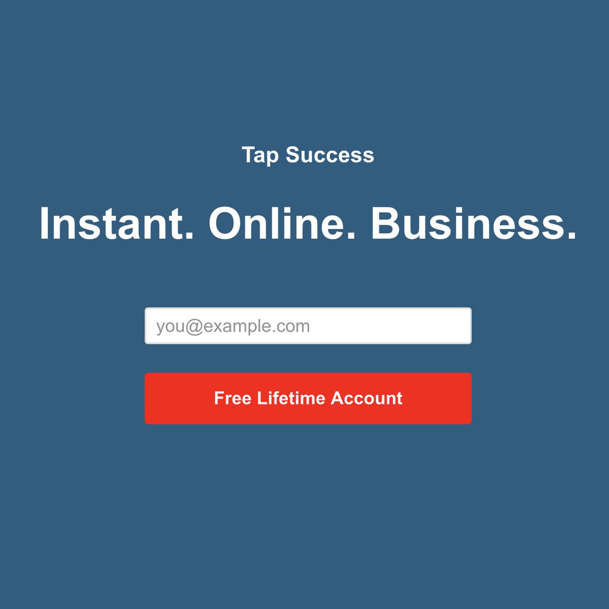 TapSuccess's tweet image. Tap Success. Instant. Online. Business. Free Lifetime Account. go.tapsuccess.com @tapsuccess