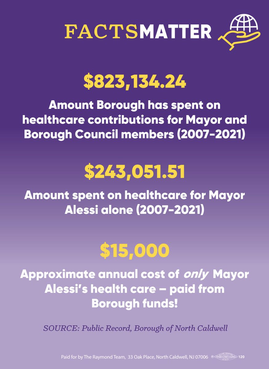 PrioritizeNC's tweet photo. Thank you, Council President Astorino, for confirming the FACTS on taxes and medical benefits! The Raymond Team has been consistent - Facts Matter. Please vote on or before November 8. 🗳 https://t.co/eAuu5DjrA7 https://t.co/TKdzwjlCjJ