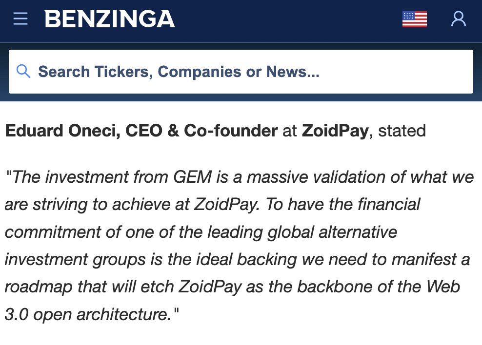 Anotherapp_io's tweet image. 🔥 Find us across leading publications globally 🌊🌊🌊

@AP 

@MarketWatch  

@Benzinga 

@digitaljournal 

And that's only a few. Check the 🧵 for the links

$ZPAY $EGLD

LIKE + RT 🎁
