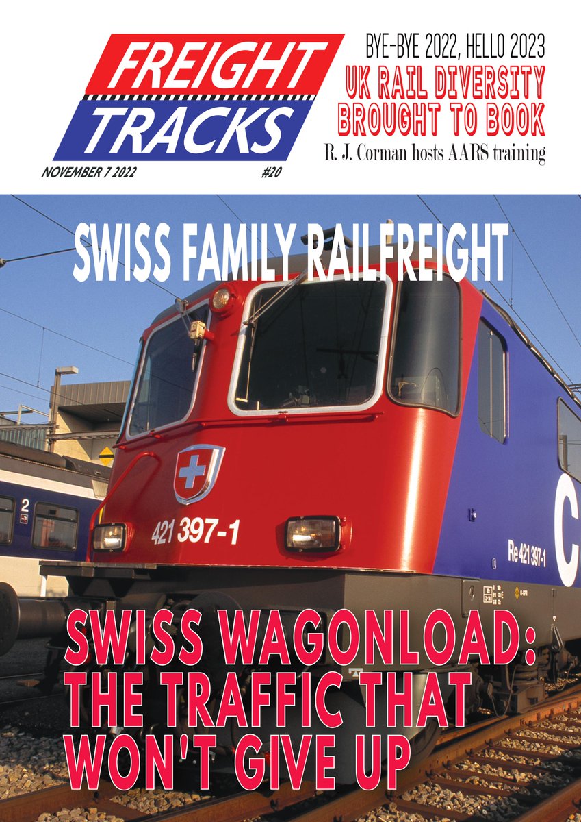 FreightTracks's tweet photo. Last month, all attention was on Swiss rail operator Rhaetian Railway, setting a new world record for running the longest passenger train. In #20 #FreigthTracks, our man Jonathan looks at rail freight in the Alps. Out Monday. https://t.co/YuviXOioTc
