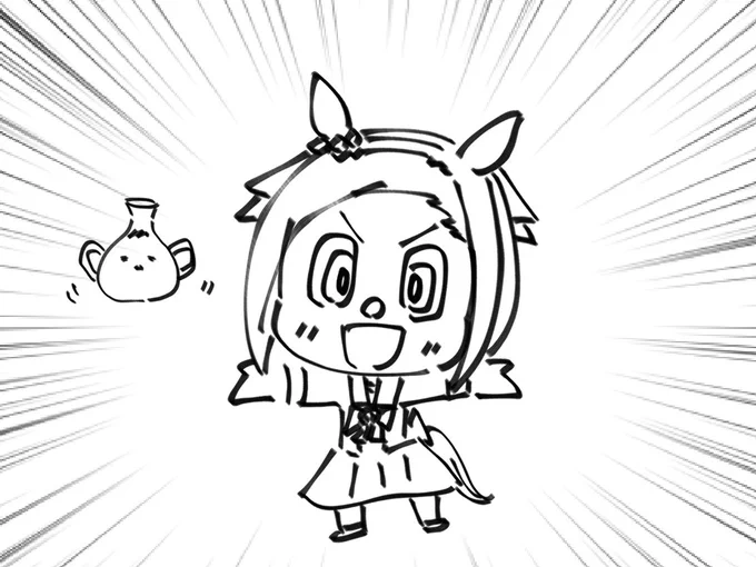 呼ばれて飛び出てバクシンシーーーーーーーーンッ!!! https://t.co/vAsvo4IkhL