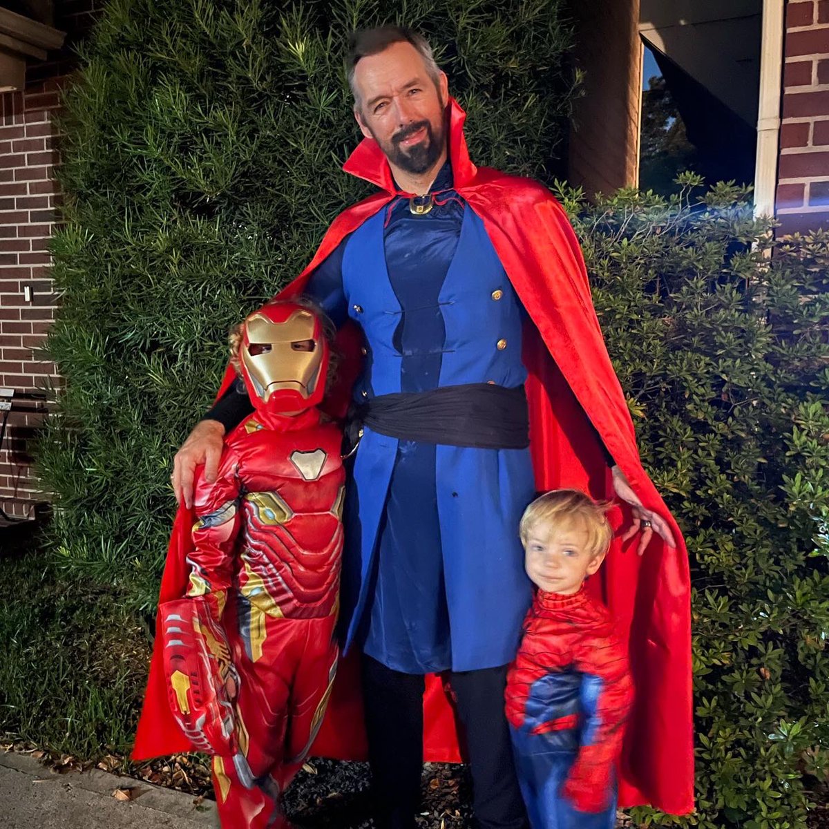 Levanters's tweet photo. Dr. Strange In The Multiverse of Cuteness. #MCU #SpiderMan #DrStrange #Ironman #Marvel https://t.co/sJAYDUhxxS