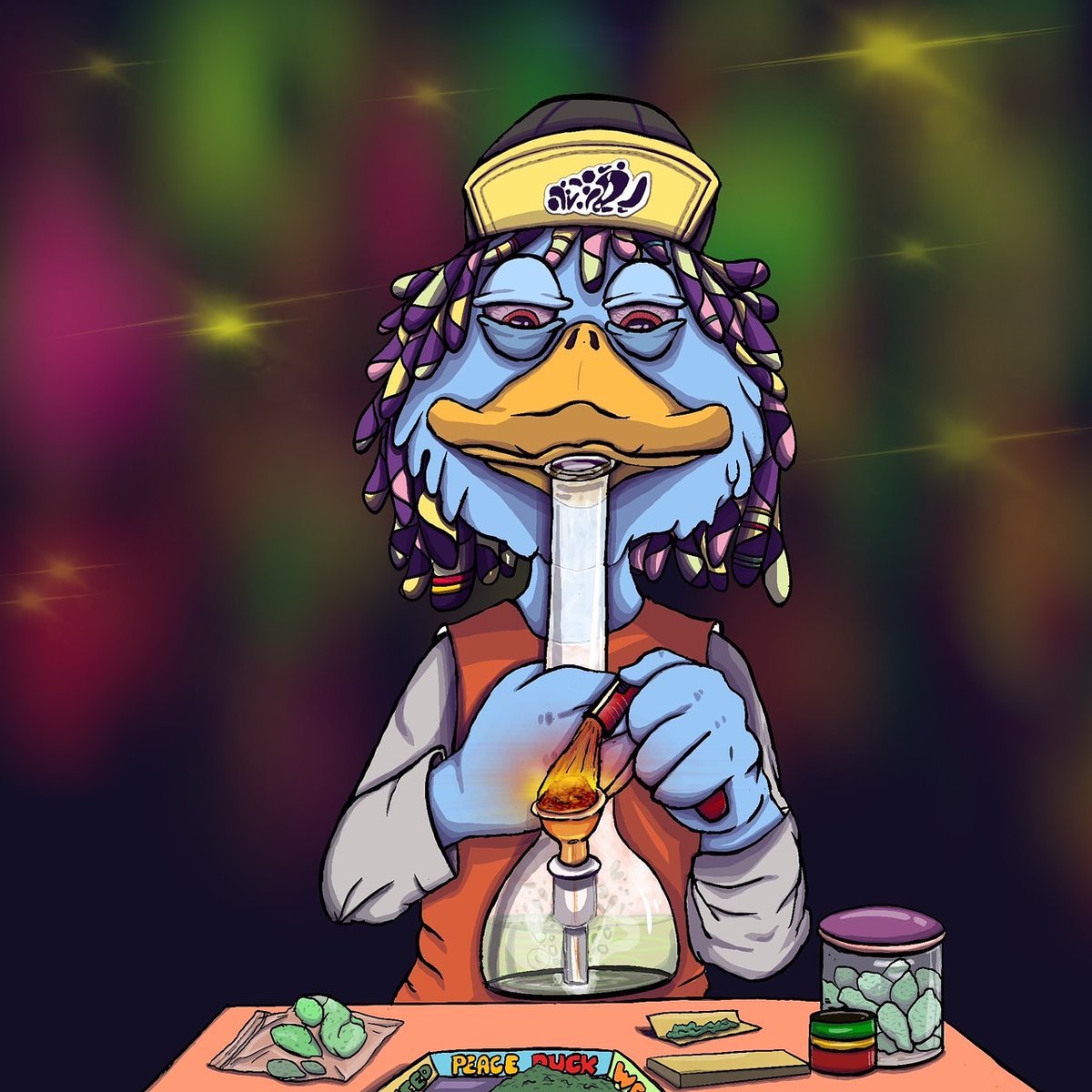 #sanitkan
#peaceduck
#peaceweed